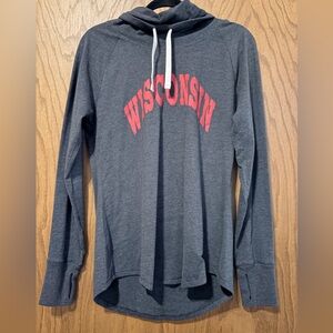 New Era Dark Gray Wisconsin Long Sleeve